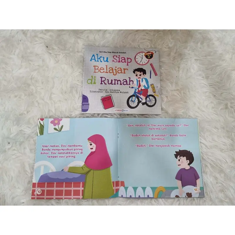 [FELIZKIDS] [BK30] Buku cerita bergambar anak SERI AKU MASUK SEKOLAH 2