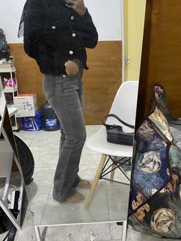 Product Review of ORE - Celana Jysso Cutbray Jeans Highwaist Wanita terbaru Size 27-34 Strecht  Kaki Nyaman from n**💋 2