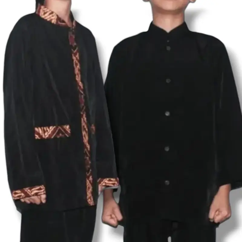 Setelan Pangsi Anak Seragam Sekolah Adat Sunda Style - Baju Celana Betawi Fashion 1