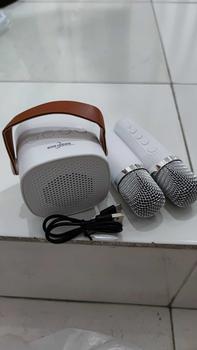 Product Review of 【GOOJODOQ】 Speaker Karaoke Bluetooth Mini Ori Full Bass Portable Wireless (Dapat terhubung ke HP/TV) - Garansi 1 tahun Speakers from B**y 0