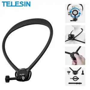 TELESIN SE 2.0 2 in 1 Phone /Action Camera Neck Hold Mount for GoPro Insta360 DJI OSMO Action Universal Action Camera Phone Accessories