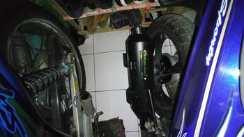 Product Review of Knalpot CMS Suara Ngebas Gerung Adem Full System Original Mahjong Muffler untuk Motor Beat Scoopy Vario Mio Nmax Aerox PCX dll - Motorcycle, Foto from i**o 0