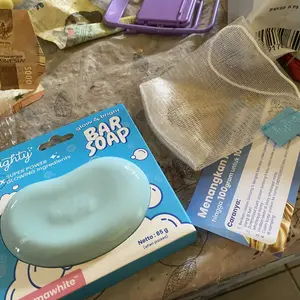 [TIDAK TERMASUK SABUN] Brighty Foaming Pouch | Kantung Pembuat Busa | Kantung Sabun mandi Batang