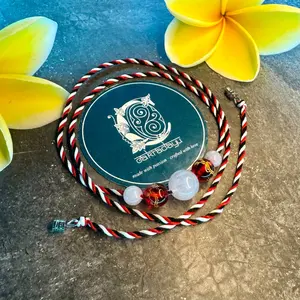 Kalung Tridatu Ratu Naga dengan Batu Alam