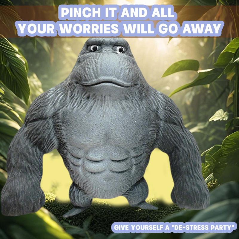 Product Introduction of Gorilla Stress Relief Toy: Squeeze Orangutan for Anxiety Relief & Fun! 5