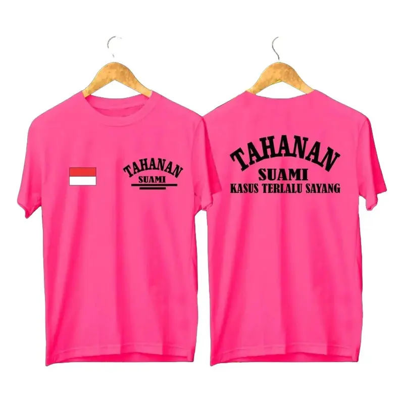 KAOS TAHANAN SUAMI / COD KAOS OBLONG LENGAN PANJANG  DAN PENDEK/ KAOS BAJU T-SHIRT/UNISEX/BAHAN PREMIUM PRIA&WANITA Katun 0