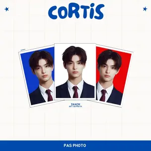 PAS FOTO CORTIS 3x4 3 PCS ID PHOTO KPOP UNOFFICIAL JAMES JUHOON KEONHO MARTIN SEONGHYEON