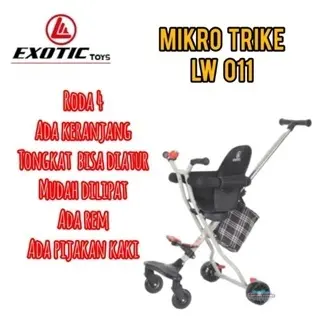 SPACE BABY STROLLER EXOTIC MAGIC STROLLER PASIFIC LW 011 / LW 116 / LW 120 / LW 126 / LW 132 Kualitas Tinggi 3