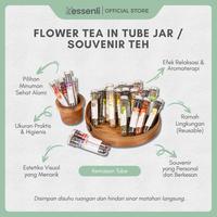 Gambar ESSENLI Flower Tea in Tube Jar / Souvenir Teh / Tea Tube - Jasmine dari essenli Kota Semarang 2 Tokopedia