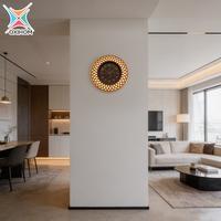 Gambar Oxihom Jam Dinding Bulat 40 cm  Lampu Jam Dinding Silent Vintage Aesthetic Mewah Modern Estetik TQ1602 dari Oxihom Kota Depok 4 Tokopedia