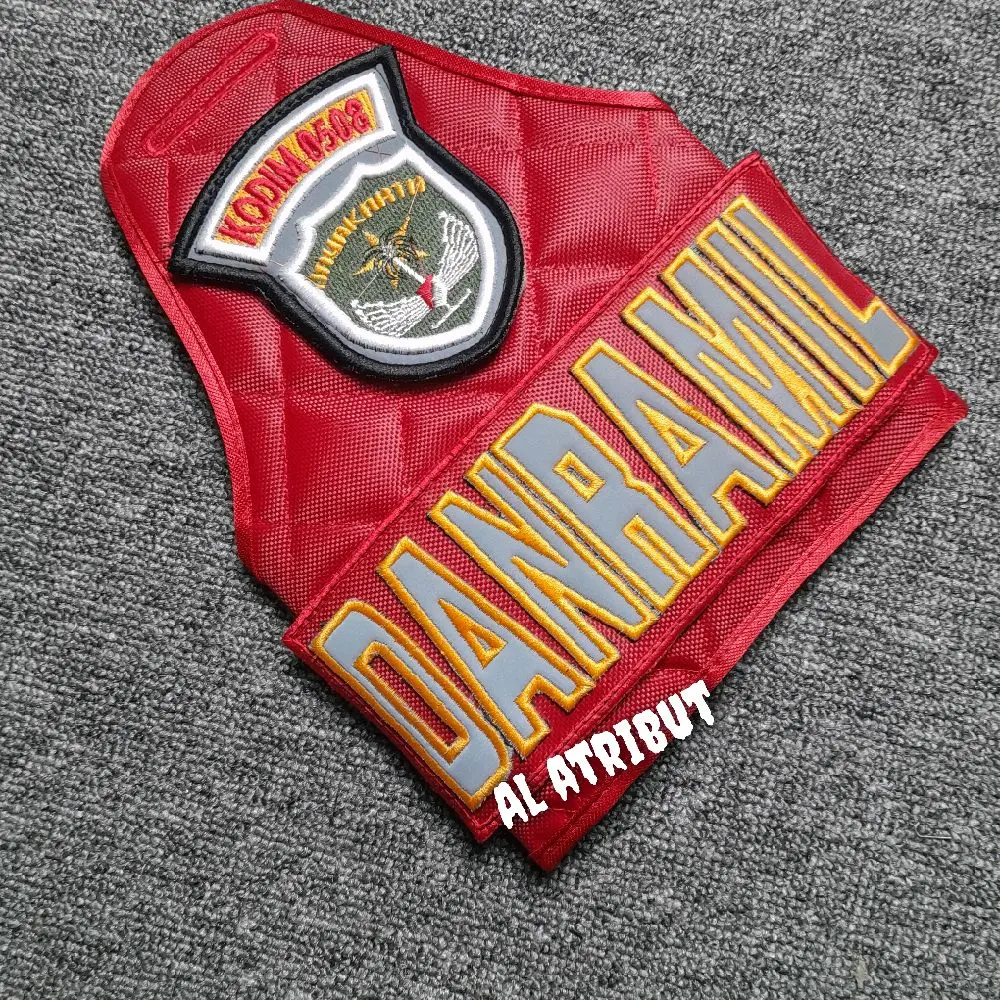 ban lengan DANRAMIL MODEL full perekat bisa REQUES LOGO