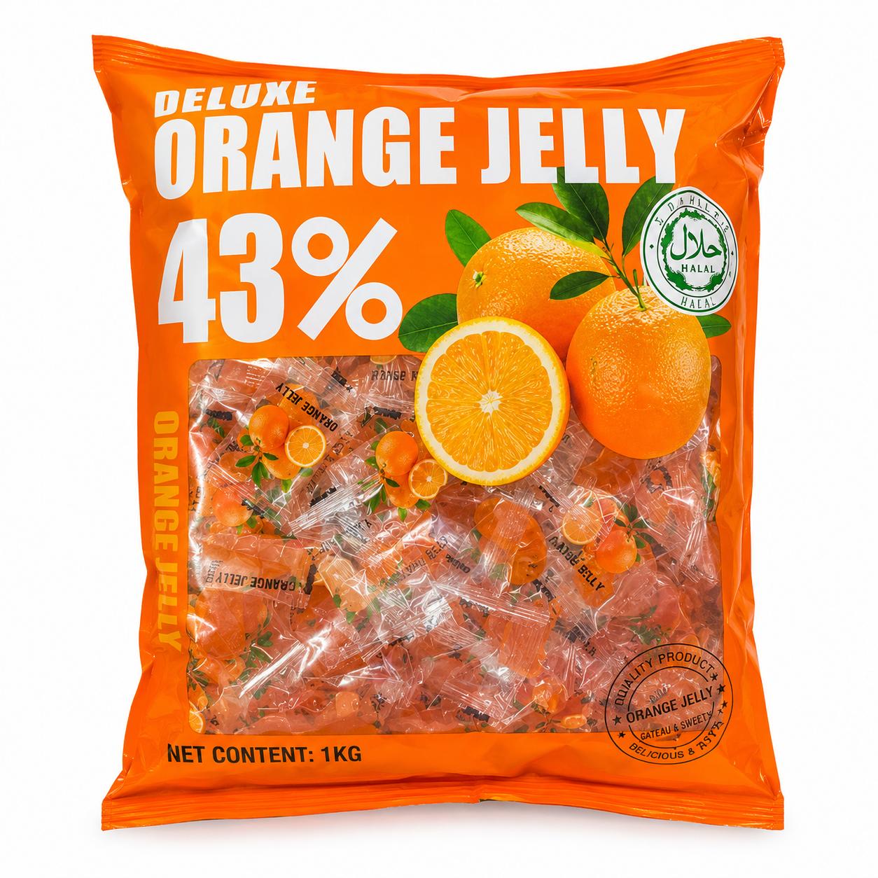 GUMMY DE FRUTAS 43% suco da Fruta | Balas Jelly Veggie 7 SABORES