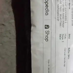 HANDWRAP SHOCKERS 3 METER 2 METER HAND WRAP BANDAGE TINJU / MUAYTHAI / BOXING - HARANSSHOP