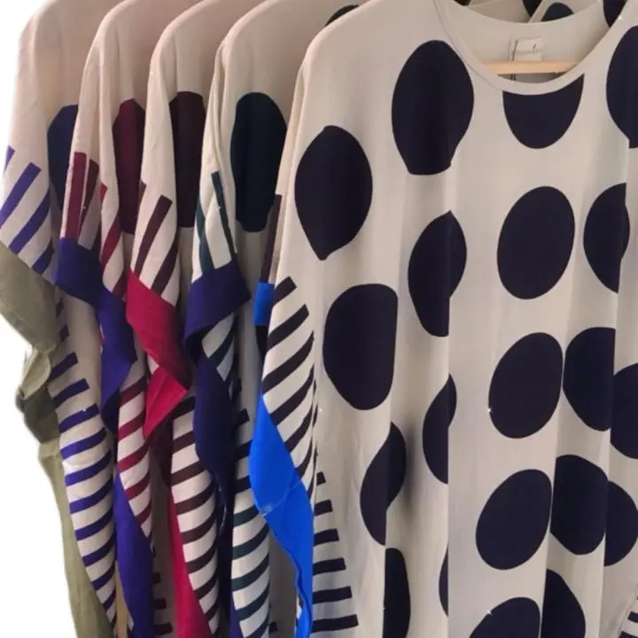 Daster kalelawar polkadot