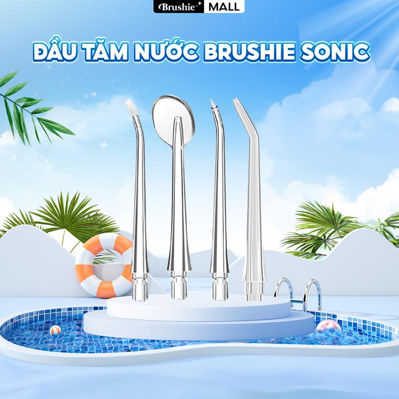 Phụ kiện Brushie Đầu tăm nước chính hãng Tăm nước Mini Sonic