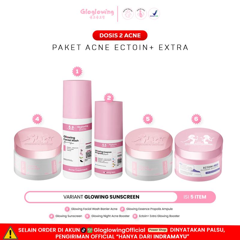 DOSIS 2 ACNE - Paket Acne Ectoin+ Extra [for your Acne Treatment] 1