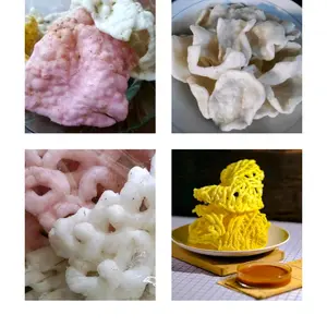 Paket 4 Pcs Mix Kerupuk Mlarat khas Cirebon dengan Pasir Renyah dan Gurih - Cemilan, Asin, Snack, Makanan, Food, Krupuk