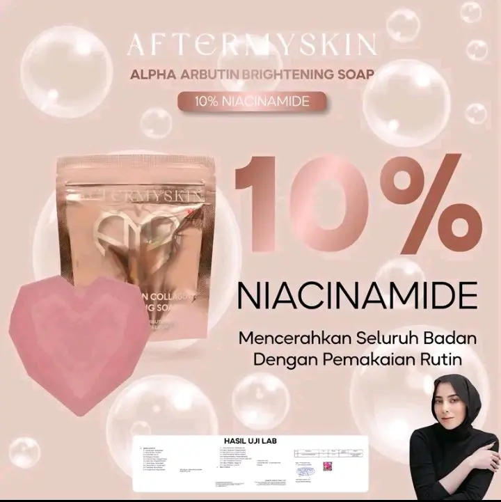 sabun AFTERMYSKIN ORIGINAL Mencerahkan 1