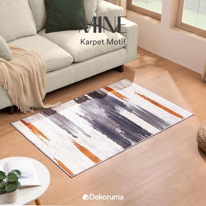 Gambar Dekoruma MINE Karpet Motif Ruang Tamu Ukuran 150X100 cm dari Dekoruma Official Store Kab. Bekasi Tokopedia