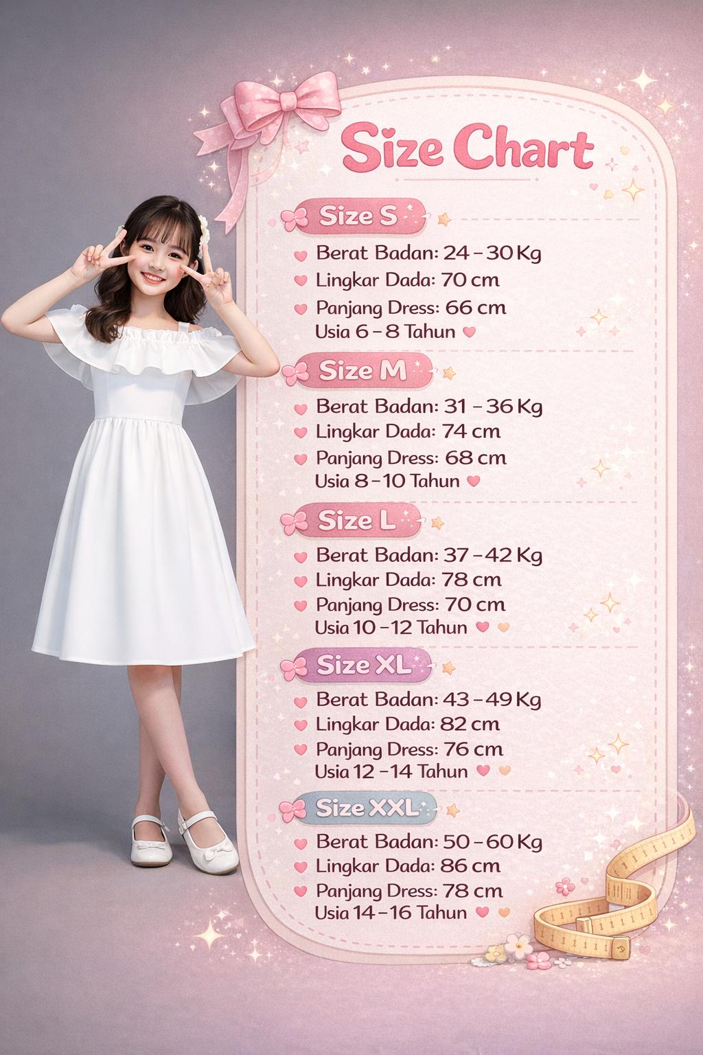 KAYRAKIDS LUCYA Midi Dress anak perempuan Dress pesta korean style 6 - 16 Tahun