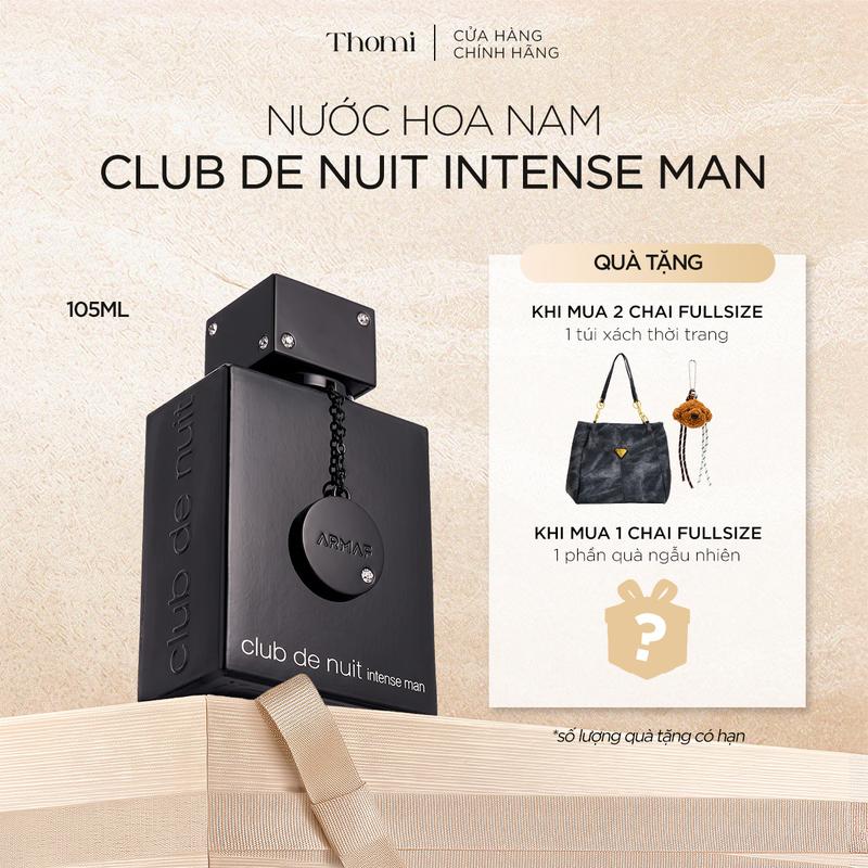 Nước hoa ARMAF Club De Nuit Intense Man EDT 105ML - Hương cam chanh dứa khói…