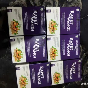 Rapet Wangi Box 10 Kaplet - Mengurangi Lendir Berlebihan pd Kewanitaan