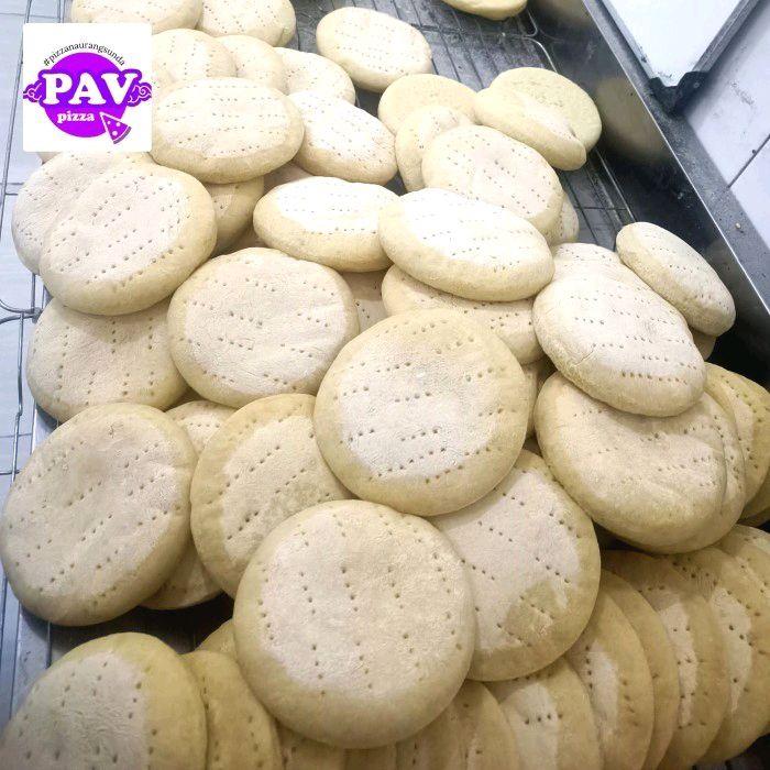 PAV base D.12 dough baby pizza mini bite pizza fresh homemade halal sehat nikmat sncak time anak 1