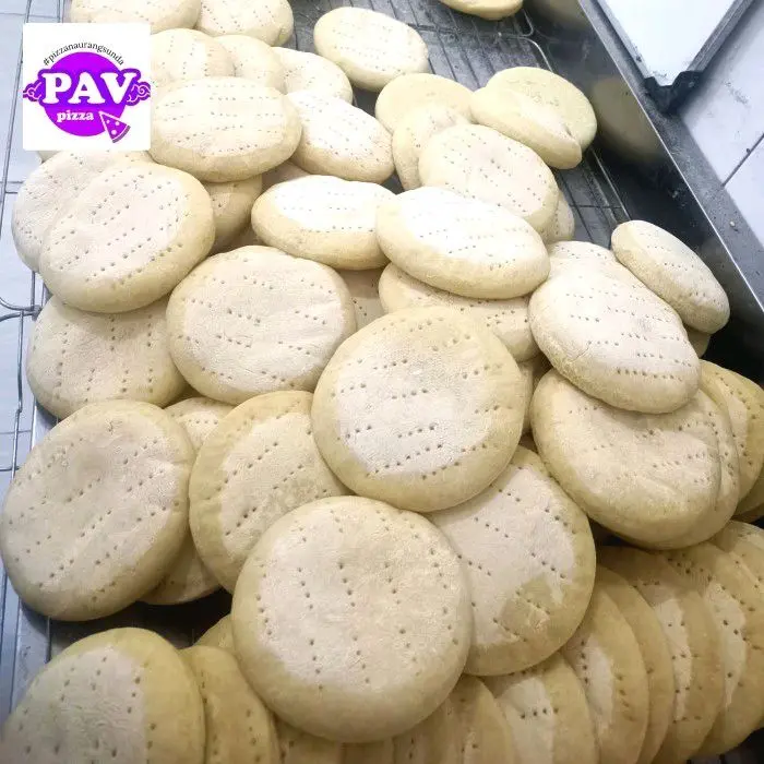 PAV base D.12 dough baby pizza mini bite pizza fresh homemade halal sehat nikmat sncak time anak 0