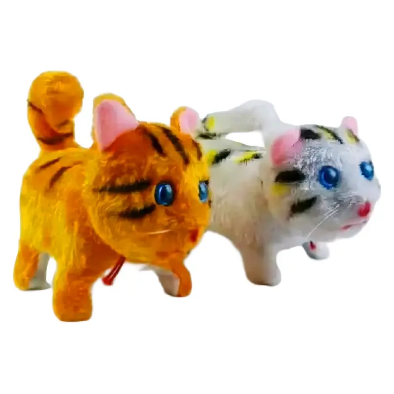 Mainan Anak Laki-laki Dan Perempuan Robot Kucing-Kucingan Bisa Berjalan Bersuara Maenan Boneka Kucing Bergerak Pakai Baterai Untuk Anak-anak Cowok Dan Cewek Umur 3 Tahun Murah 1