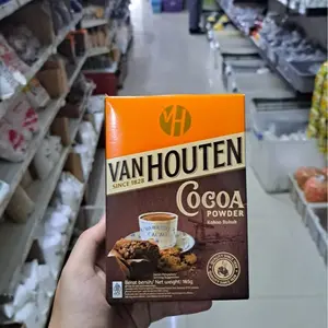 VAN HOUTEN Kakao Bubuk (165g, 80g, 40g) Cocok untuk Kue Kering dan Basah Pilihan Berat Sesuai Kebutuhan