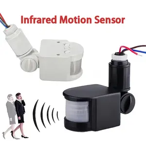 【AC110-240V】Sensor Gerak Inframerah/Saklar Otomatis Sensor Cahaya/Saklar Lampu Otomatis Sensor Gerak