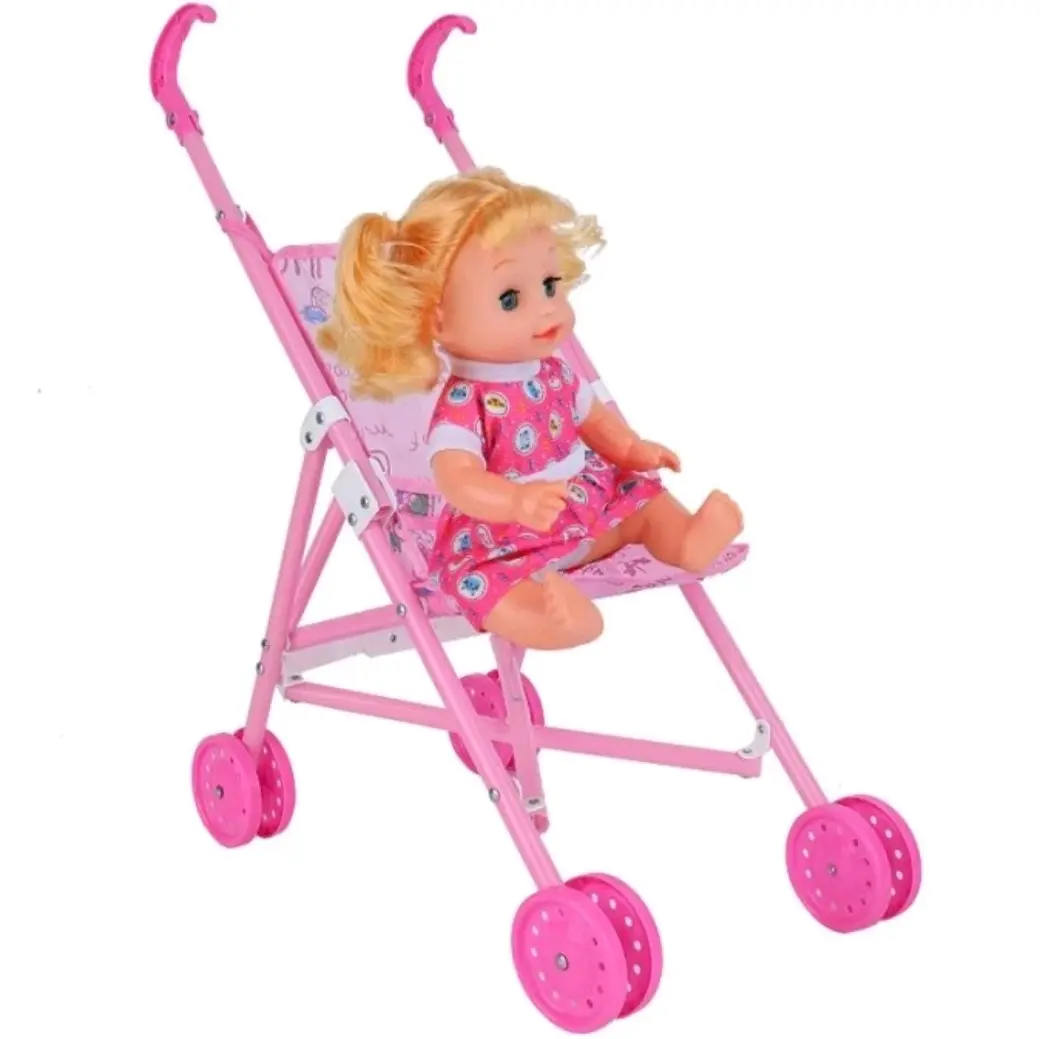 Mainan Anak Boneka Stroller Dorong Boneka Nangis Boneka Dorong Anak