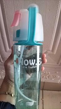 Product Review of Botol Minum Spray - Botol Minum New B Sport Spray Water Bottle 600 ML Botol Semprot - zansen from a**a c**3 0