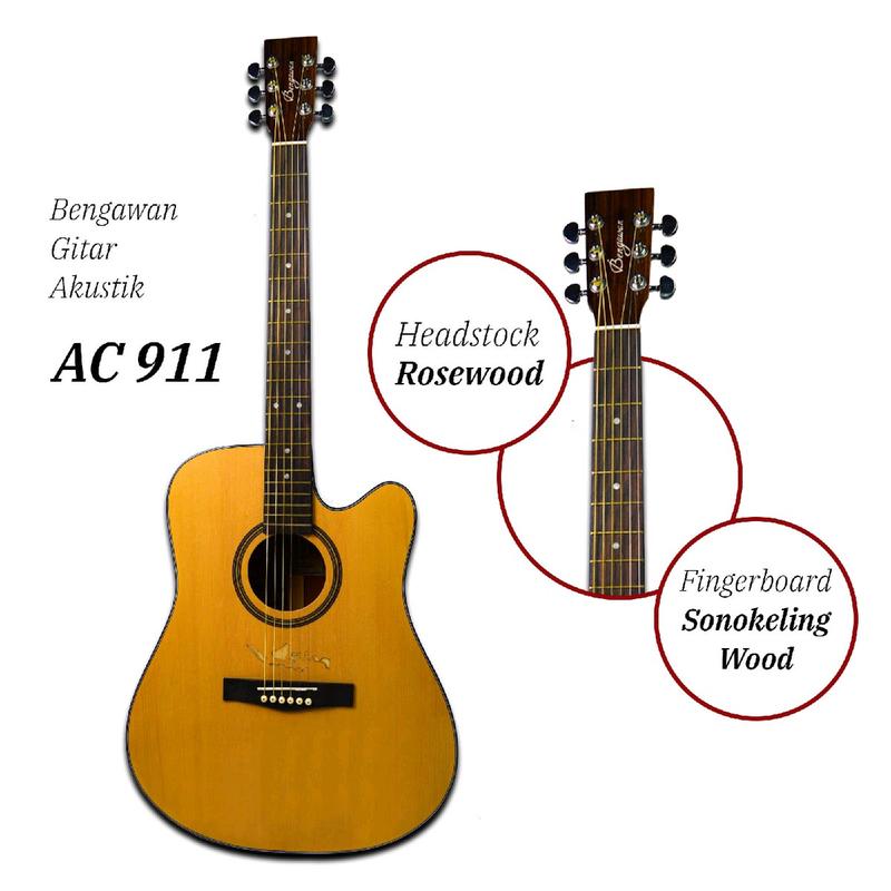 Bengawan Gitar AC 911 Akustik Elektrik 2