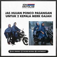 Gambar Jas Hujan Ponco PASANGAN COUPLE Waterproof Anti Air GAJAH Berkualitas dari Motocraft IDN Kab. Tangerang 1 Tokopedia