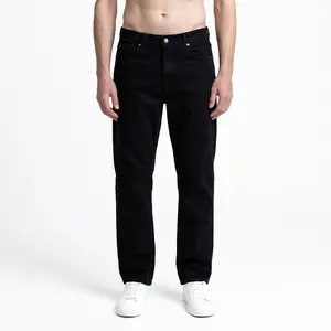 Celana Jeans Standar Regular Fit Black Hitam Panjang Pria Original Denimic  Nyaman