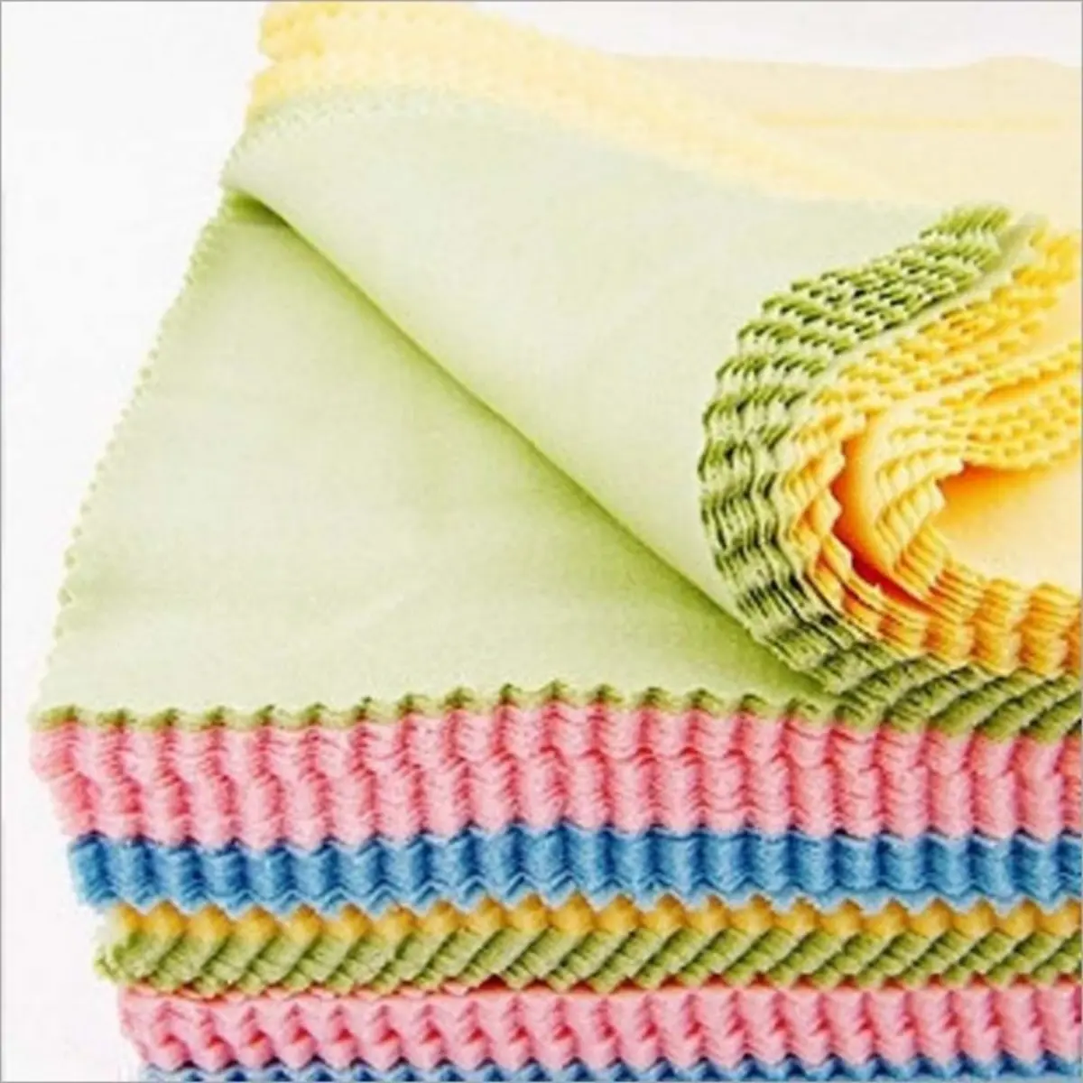 20PCS Eco-Fused Microfiber Cleaning Cloth/Glasses Cleaning Wipe Cloth for Cleaning Glasses Eyeglasses Camera Lens