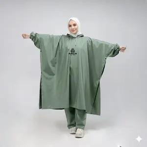ARCA JAS HUJAN ponco kelelawar pria wanita jumbo premium kuat tebal dan Anti rembes dengan desain trendy dan nyaman