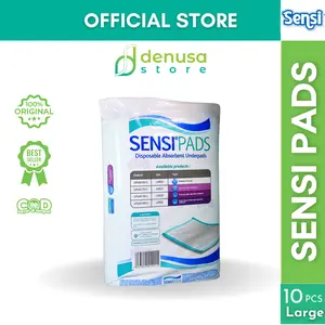 SENSI PADS DISPOSABLE UNDERPADS 60x90cm Popok Alas Perlak Anti Basah