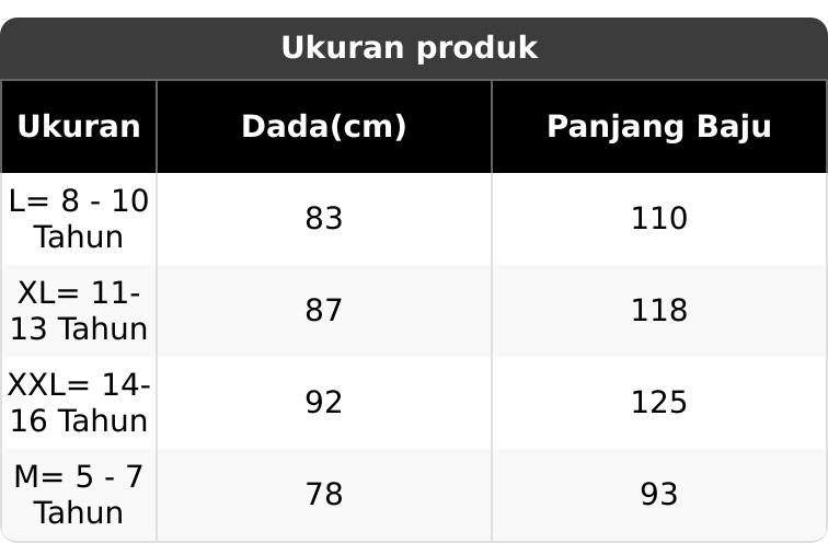 Syahara Dress Abaya Anak Perempuan Remaja Tanggung Usia 5 sampai 16 Tahun Bahan Sabrina Anti UV Kombinasi Benang Smock Gamis Muslim Lebaran