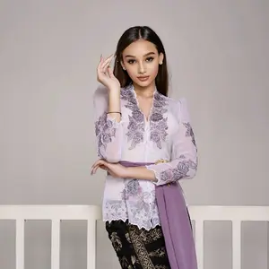 KEBAYA JADI  _SYABRINE tanga panjang SERAT VOIL VERSI MISS ALESIA #anakebaya #kebayakerja