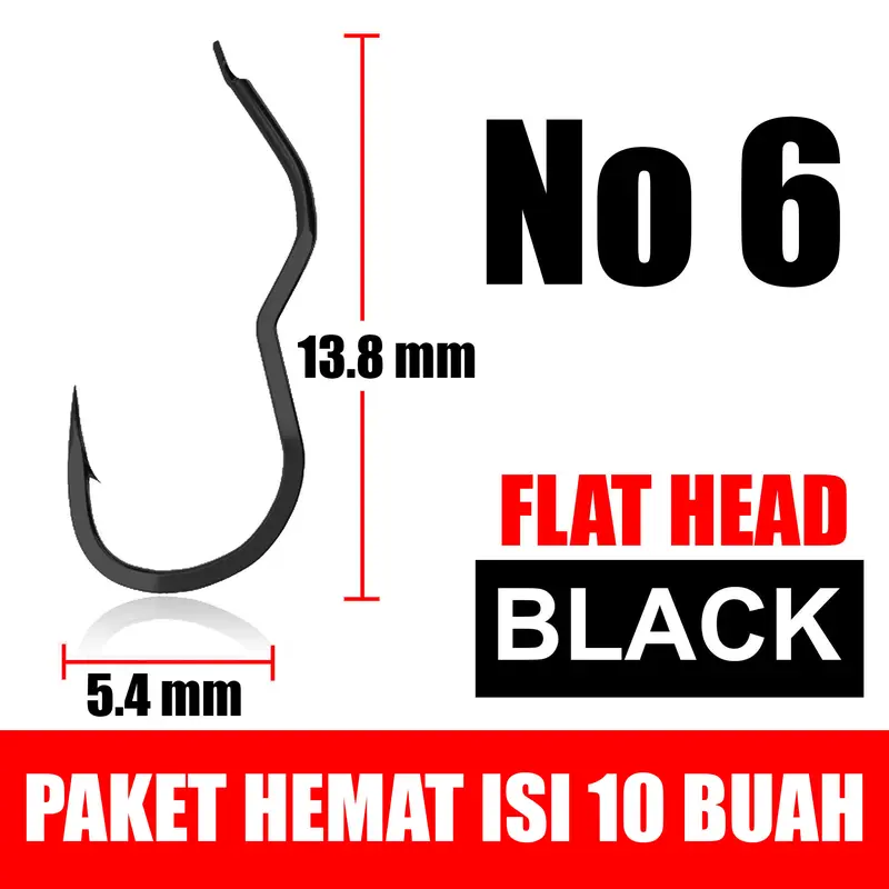 50 Buah Mata Kail Otomatis Flip Hook Penemuan Terbaru 2024 Flat Memancing Ikan Mas Tombro Galatama Umpan Pancing 3