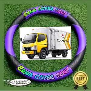 cover stir / sarung stir mobil truk / Canter, Ragasa, Umplung, Isuzu elf, Isuzu elf macan, Isuzu Giga NMR 71, Isuzu Giga NML Car