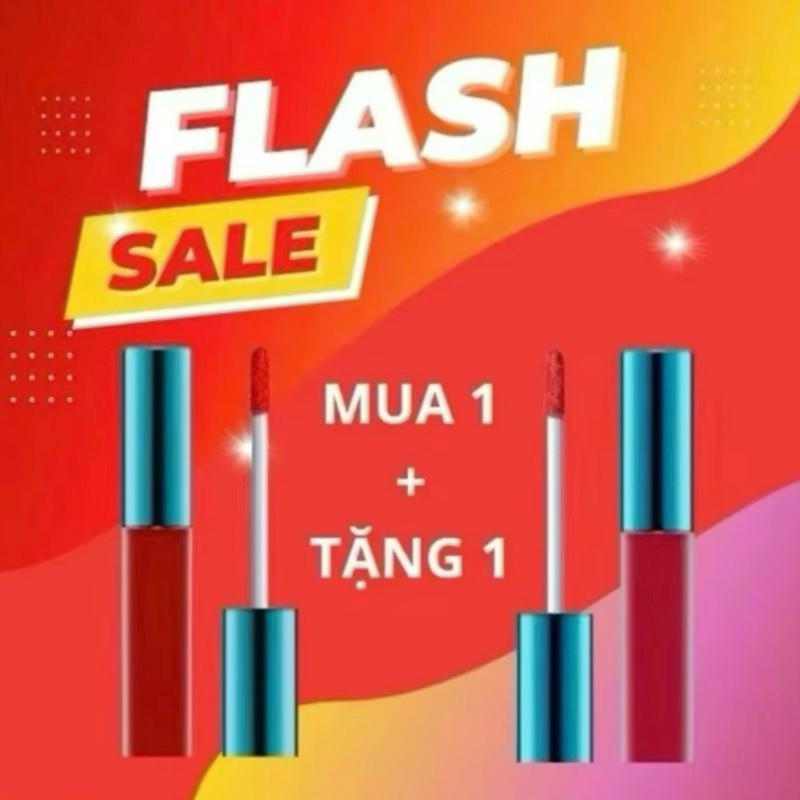 Mua 1tặng 1 Son kem bibia 01,02,03,04,12,25 son kem lì mềm mịn môi mỹ phẩm trang điểm nữ