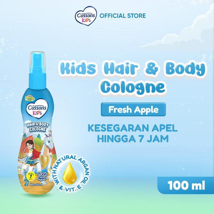 Gambar CUSSONS KIDS Hair & Body Cologne Fresh Apple - 100ml - Cussons Kids, Standar dari CussonsID Kota Administrasi Jakarta Barat Tokopedia