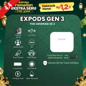 Expods Gen 3 TWS Earphone Bluetooth Wireless Charging Case