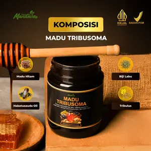 Mandava - Madu Tribusoma Ramuan Herbal Orang Zaman Dulu Alami Untuk Pria Jaga Kualitas - 245 ML
