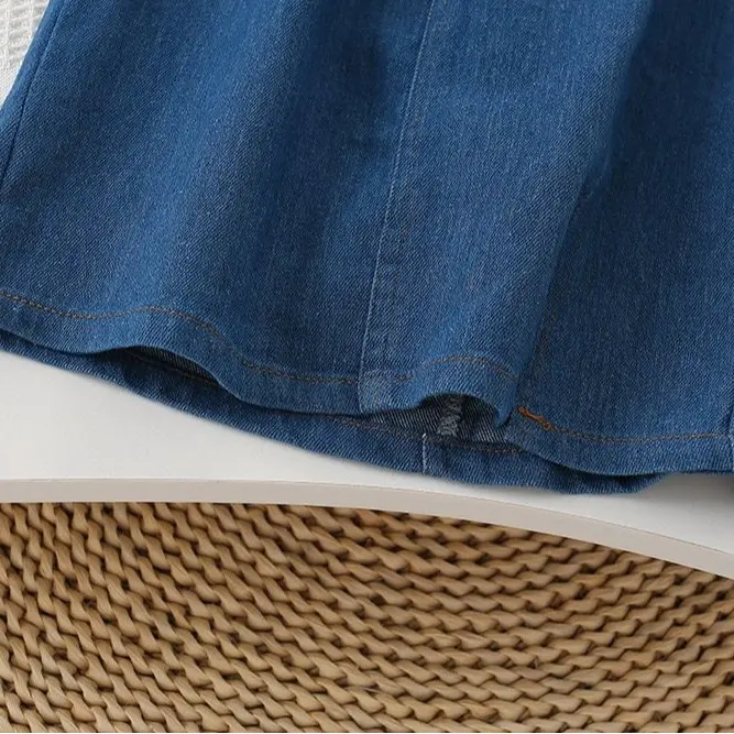 Setelan Anak Perempuan Crop Top + Rok Jeans Sabrina 7