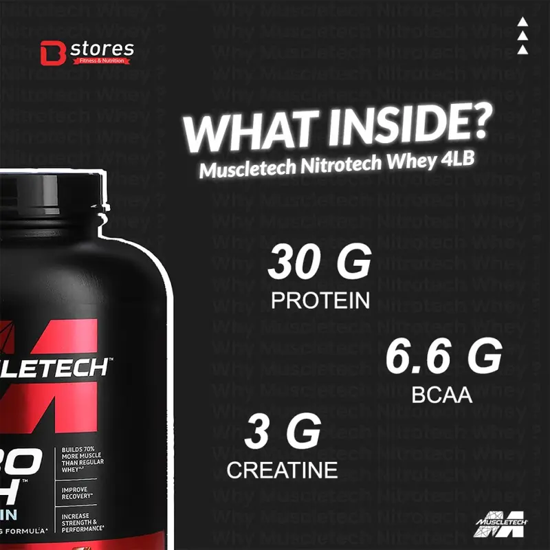 Muscletech Nitrotech Whey Isolate 4lb Bstores 2