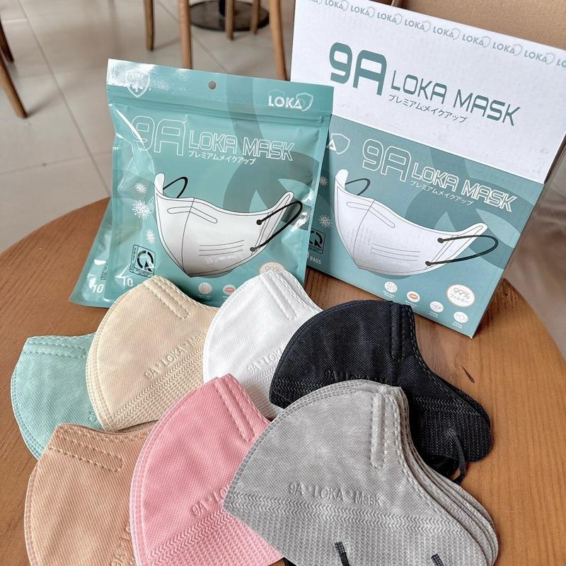 Combo 200-300 chiếc 9A tặng 20- 30c 5D Khẩu Trang 9A LOKA MASK- 4 Lớp Kháng khuẩn- chống nắng toàn diện độ che phủ rộng ôm trọn khuôn mặt